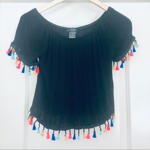 See You Monday✨ Off the Shoulder Shirt